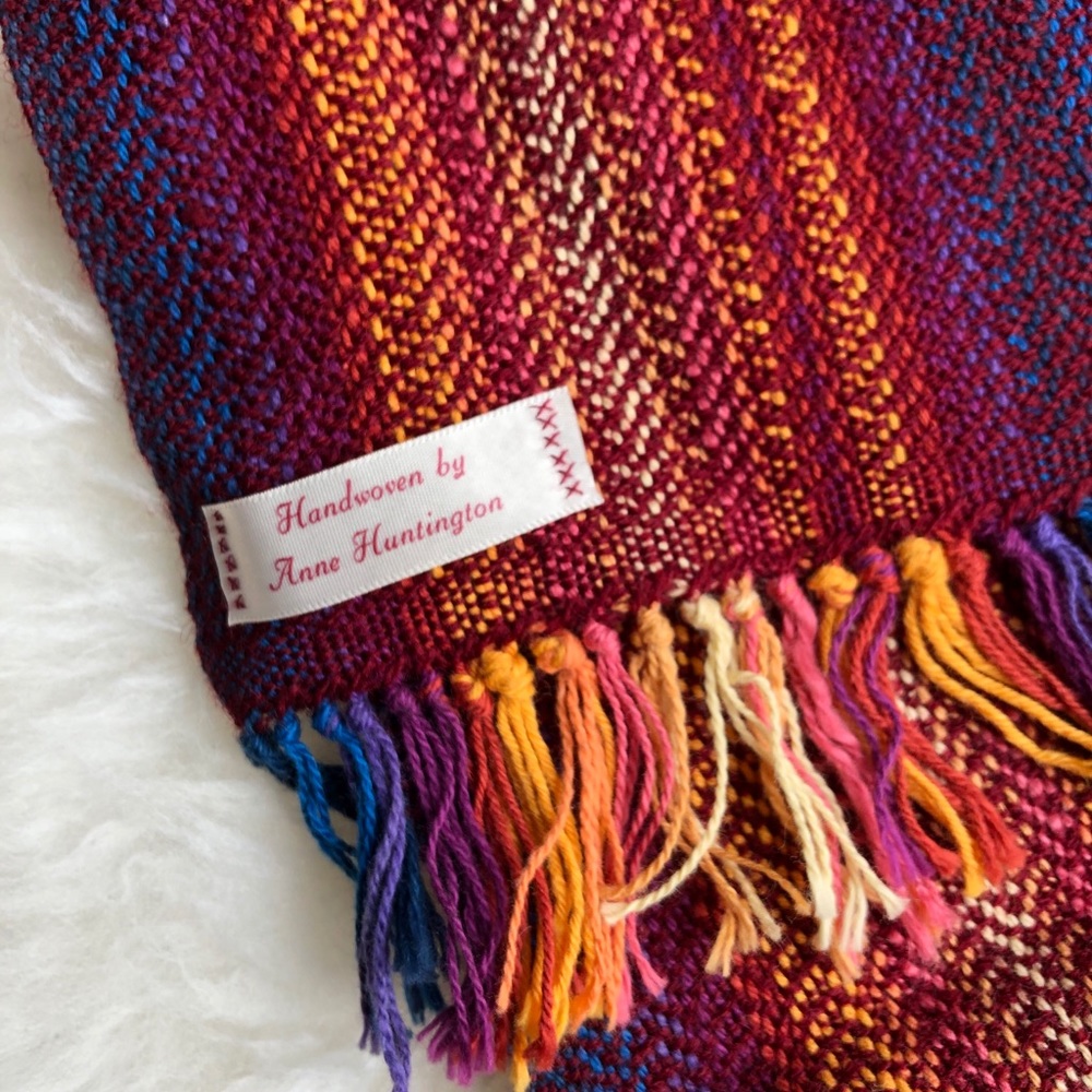 Anne Huntington | Handwoven Scarf